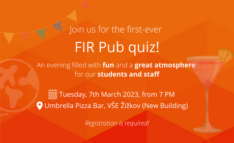 FIR Pub quiz / 7. 3. 2023