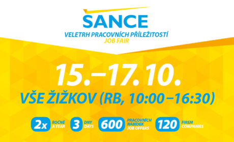 Job Fair ŠANCE – October 15-17, 2024!