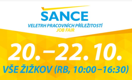Job Fair ŠANCE /20.- 22. 10. 2026/